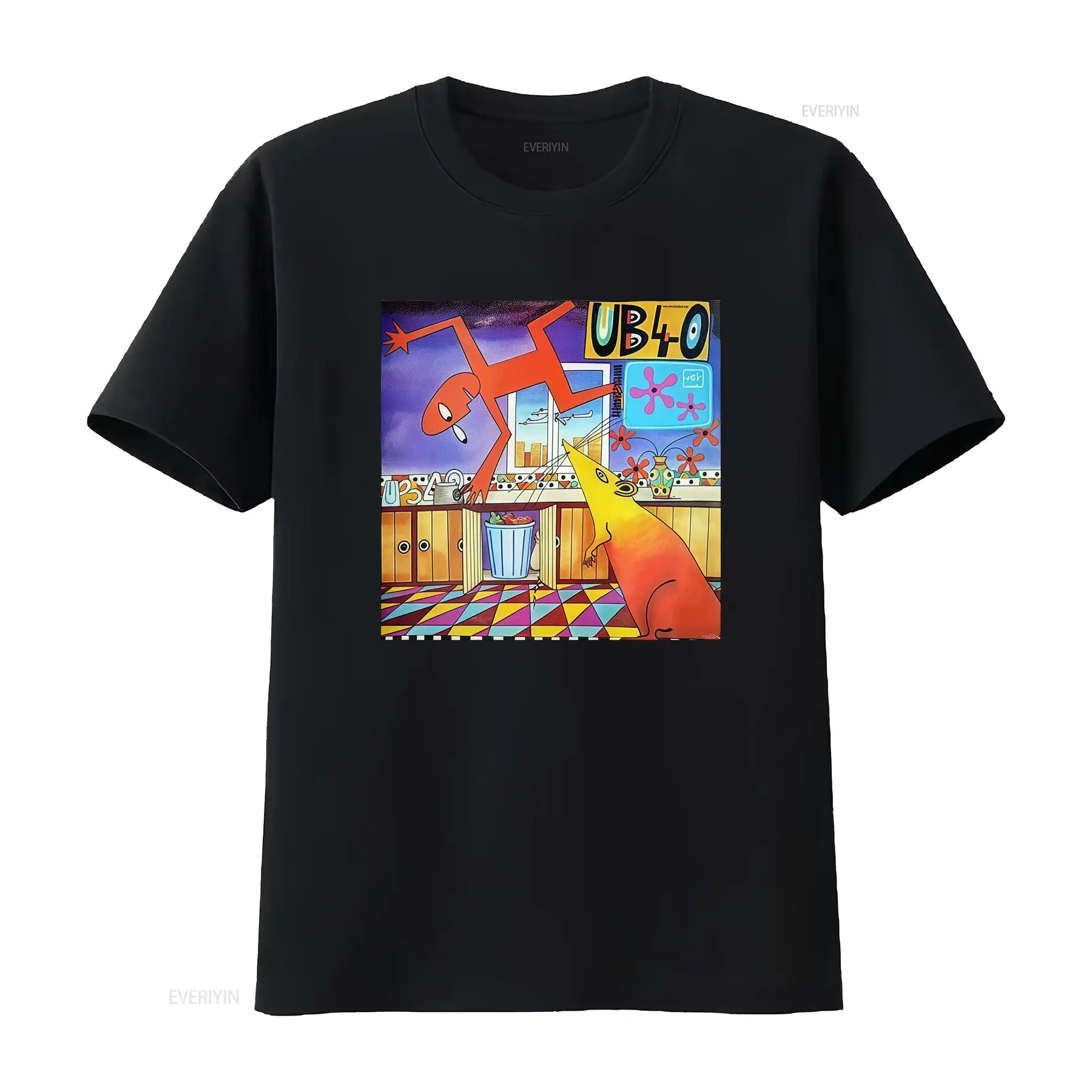 Streetwear Brand From China - UB40 Rat In The Kitchen Tişörtü