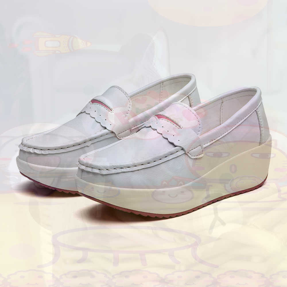 Streetwear Brand Drops - Platform Kış Pembe Spor Ayakkabı Tenis