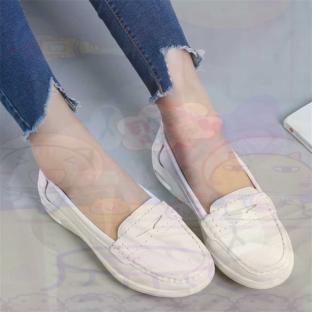 Streetwear Brand Drops - Yumuşak Slip-on Bayan Büyük Boy Ayakkabı