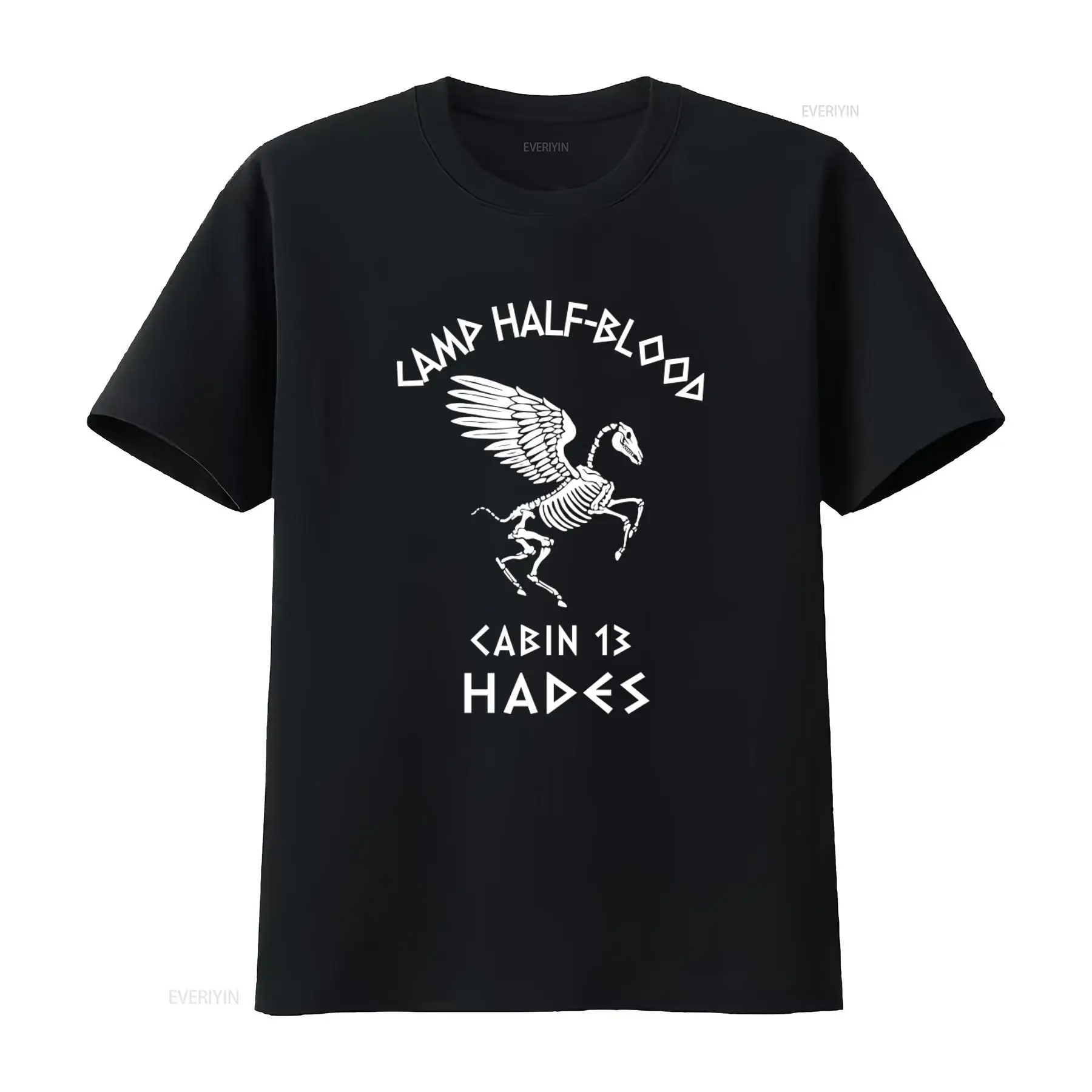 Streetwear Brand T Shirt - Kabin 13 Kampı Melez İskelet Hades