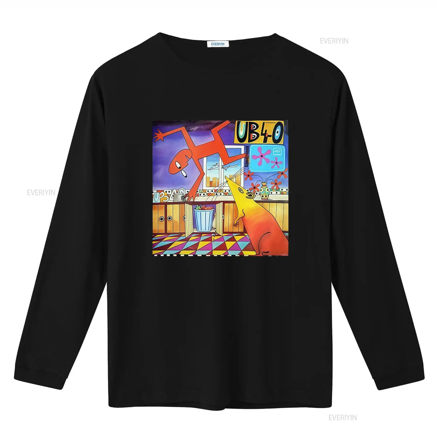 UB40 Rat In The Kitchen Tişört - Streetwear Brand From China incelemesi ve fiyatı