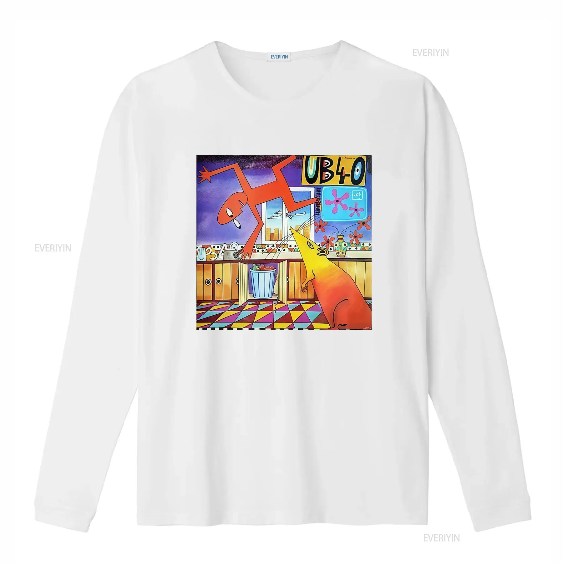 UB40 Rat In The Kitchen Tişört - Streetwear Brand From China incelemesi ve fiyatı