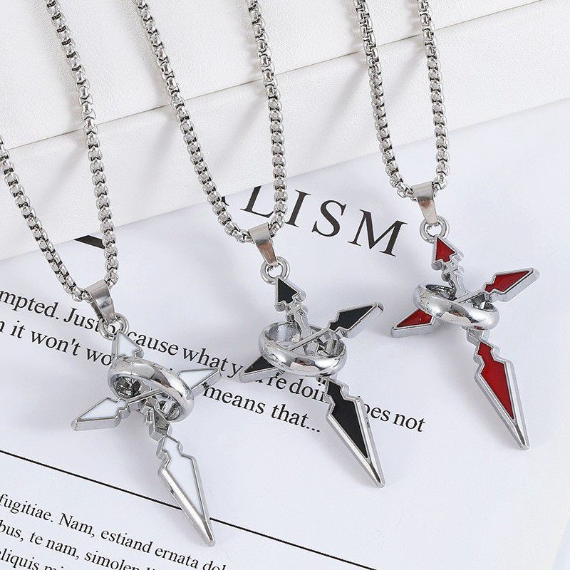 Trendy Marka Çapraz Kolye Yüzü - Streetwear Brand Jewelry incelemesi ve fiyatı
