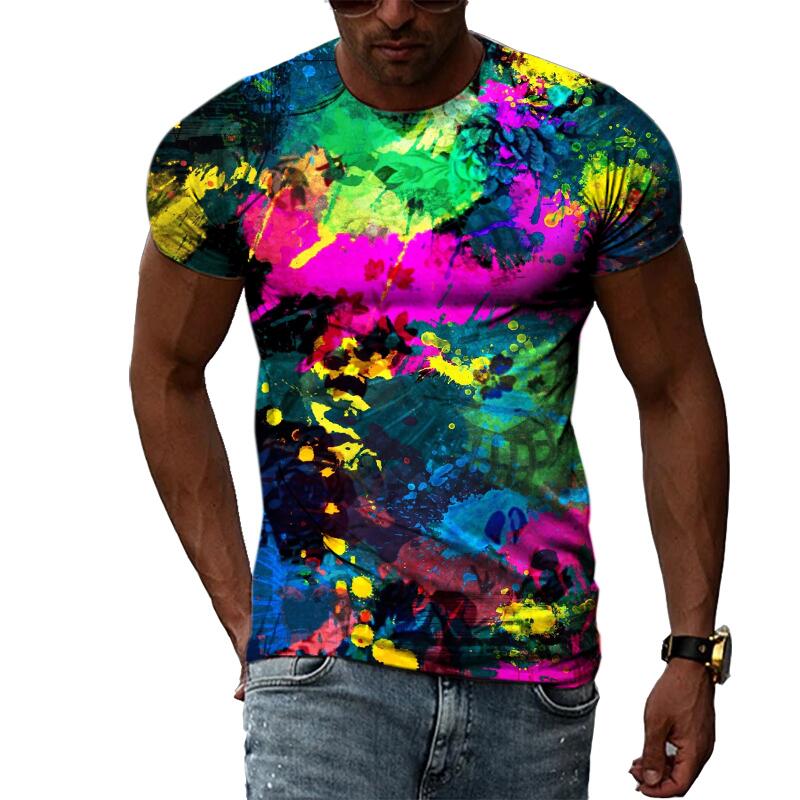 Erkek Yaz Modası 3D Baskılı Gr - Streetwear Brand T Shirt incelemesi ve fiyatı